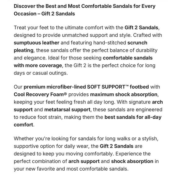 Taos Gift 2 Ruched Leather Comfort Shoes Sandals Metallic Tan Taupe women 10 New - Picture 15 of 15